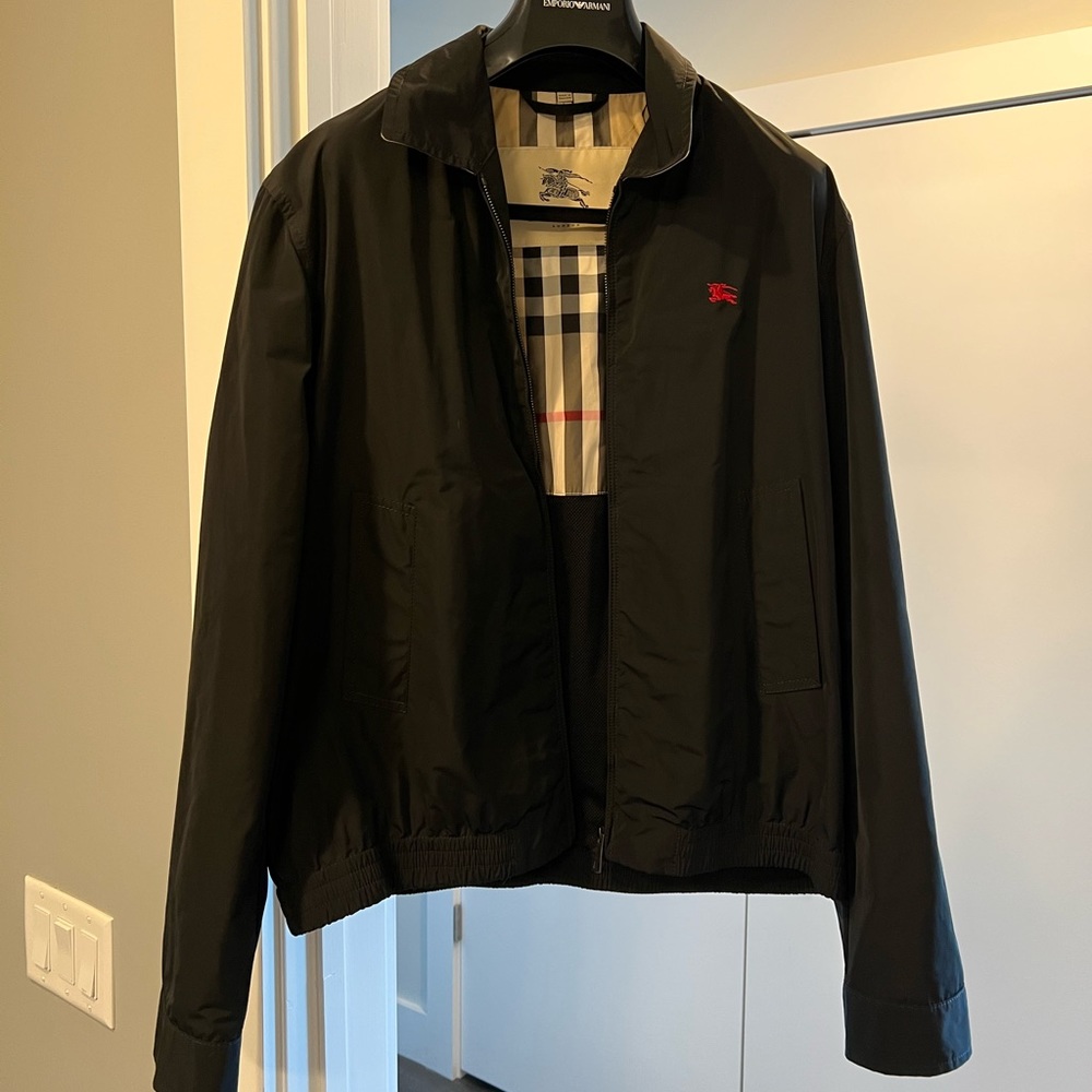 Mens Burberry Polyester Jacket